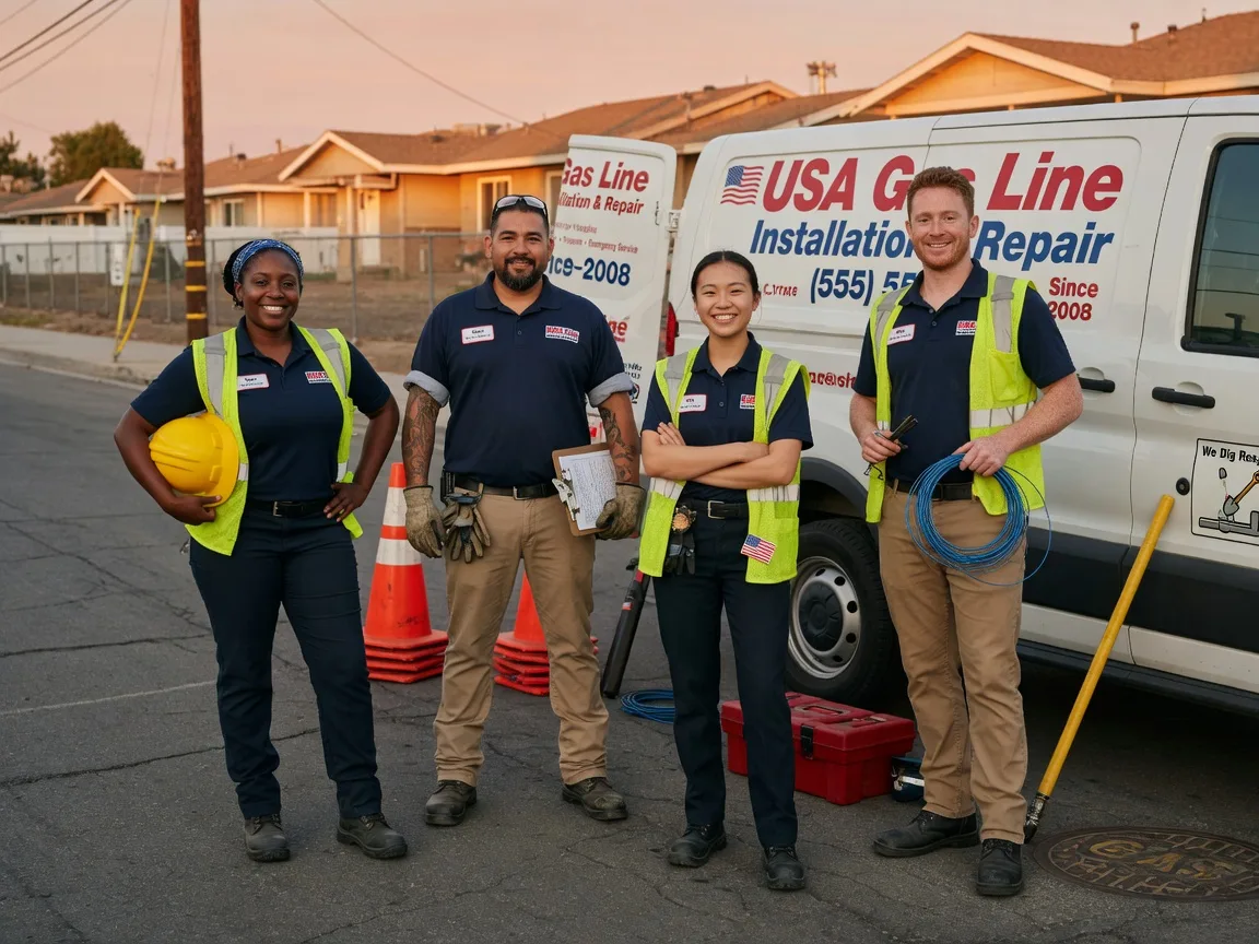 Gas Line Installation company in Fleetwood, NC